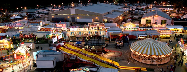 Topsfield Fair Aerial View